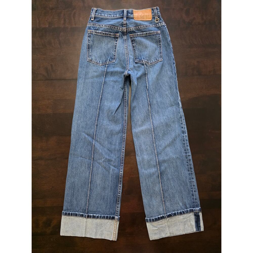 Ulla Johnson Genevieve Jeans Cuffed Hem Size 26 - Picture 8 of 9